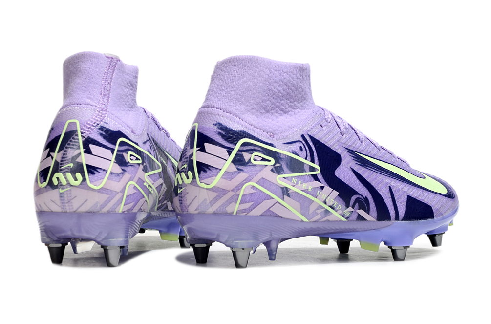 Air Zoom Mercurial Superfly 10 SG United - Purple Agate/Jaune Fluo – Image 6