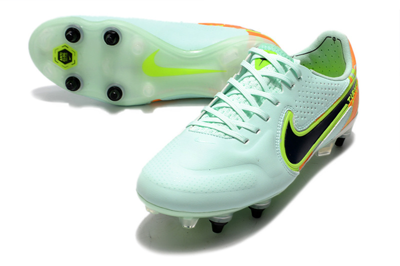 Tiempo Legend 9 SG Barely - Vert/Noirened Bleu/Orange – Image 8