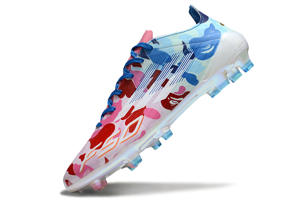 F50 x Bape Languette FG - Rose/Bleu – Image 7