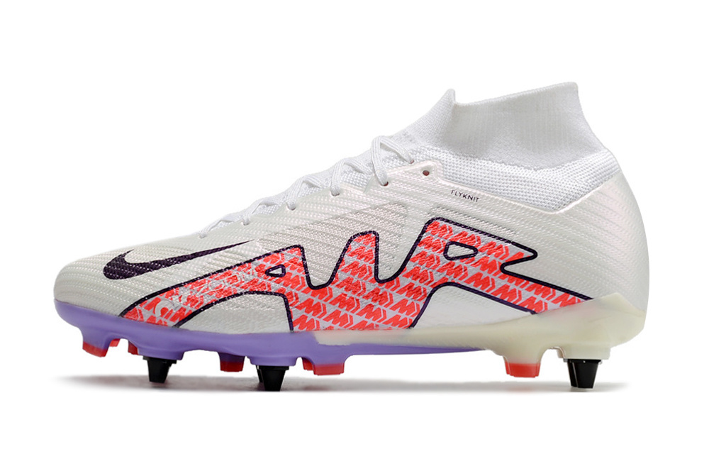 Air Zoom Mercurial Superfly 9 Anticlog SG - Blanc/Rouge/Blanc ÉDITION – Image 8