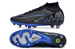 Air Zoom Mercurial Superfly 9 Anticlog SG-PRO Shadow - Noir/Chrome/Ble