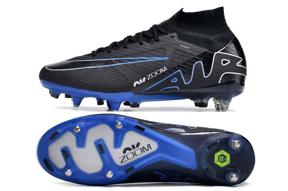 Air Zoom Mercurial Superfly 9 Anticlog SG-PRO Shadow - Noir/Chrome/Ble