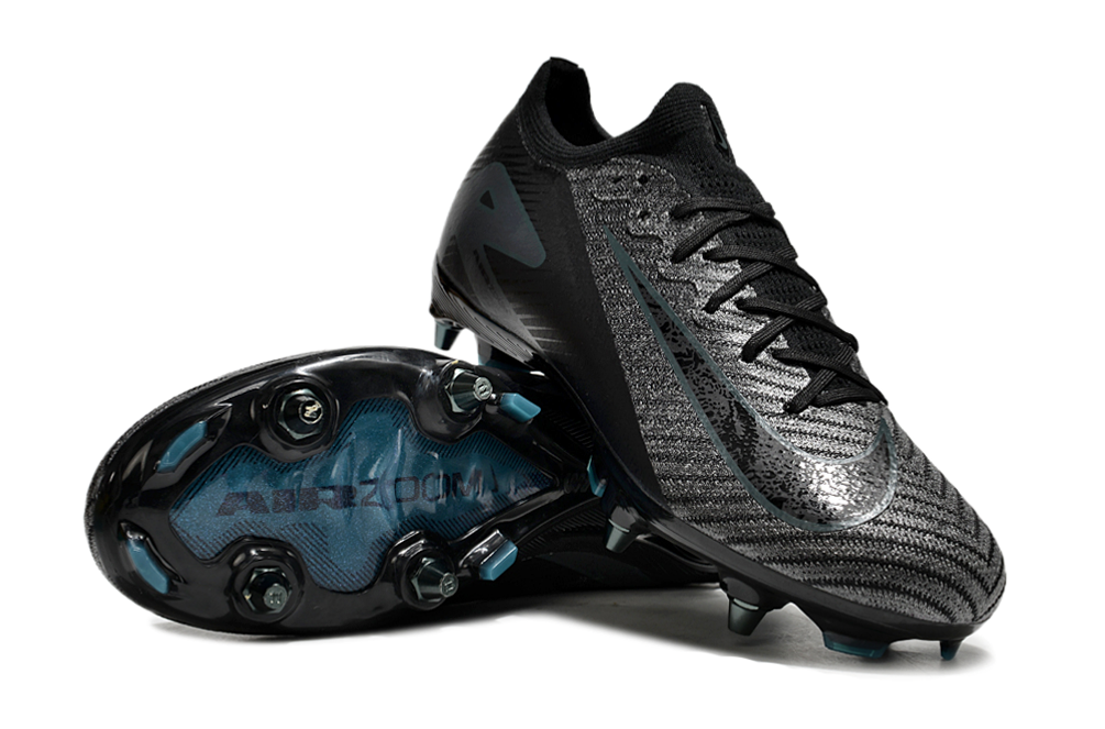 Air Zoom Mercurial Vapor 16 SG - Noir/Gris/Bleu – Image 4