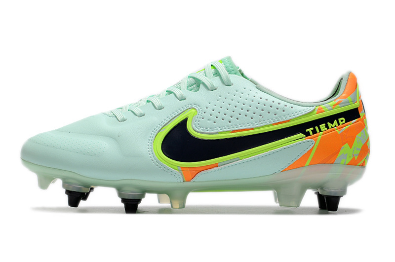 Tiempo Legend 9 SG Barely - Vert/Noirened Bleu/Orange – Image 5