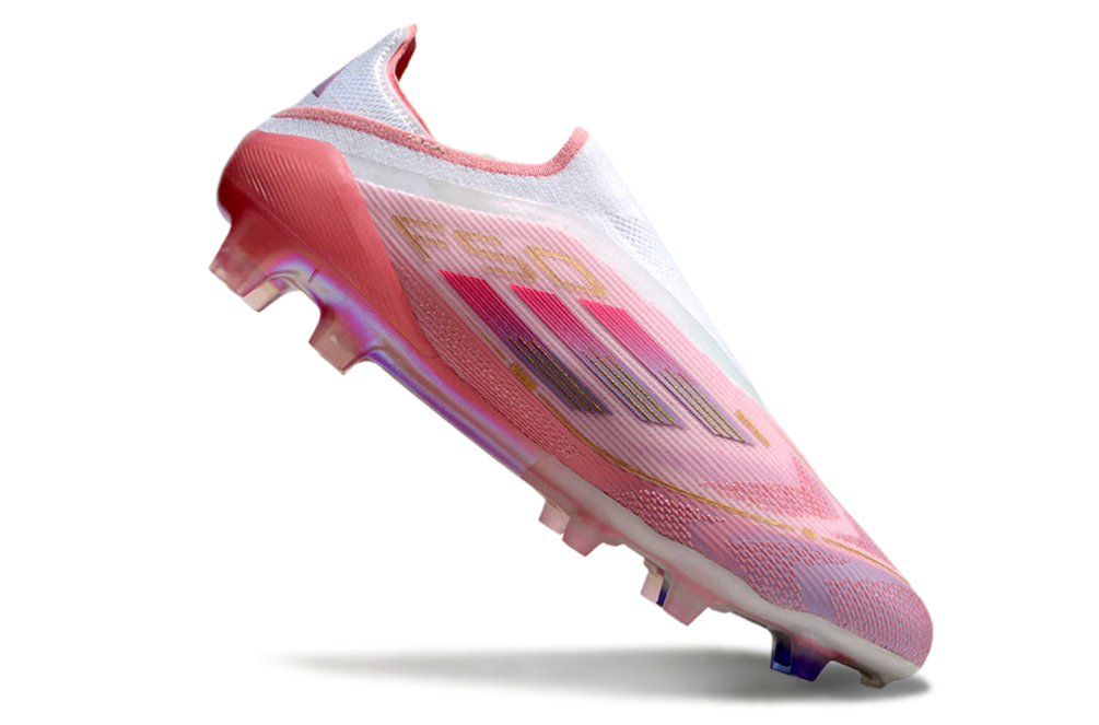F50 Lamine Yamal Laceless FG - Rose/Blanc – Image 5