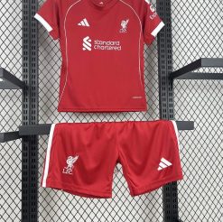 Alternative view of Kits Enfants Liverpool 2025/26 Domicile