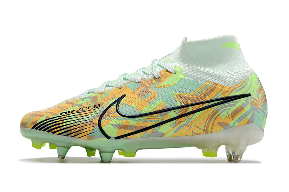 Air Zoom Mercurial Superfly 9 Anticlog SG Bonded - Vert/Bleu/Orange – Image 6