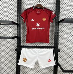 Kits Enfants Manchester United 2025/26 Domicile