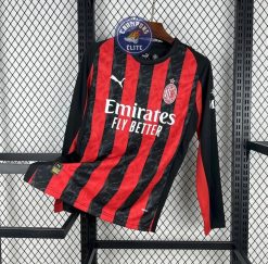 AC Milan 2025/26 Domicile à manches longues