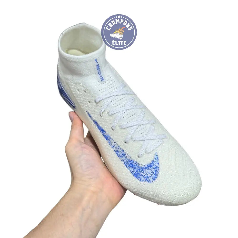 Air Zoom Mercurial Superfly 10 AG Blueprint - Blanc/Bleu – Image 3