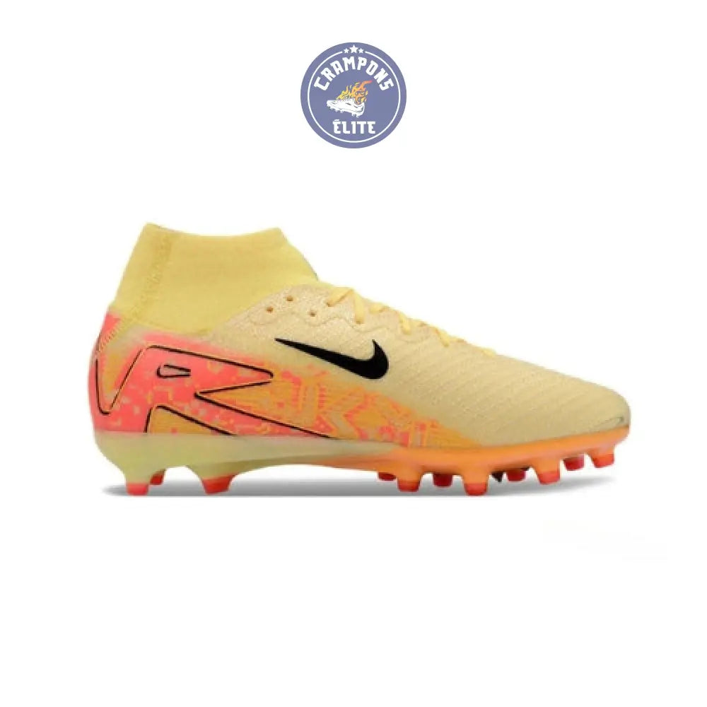 Air Zoom Mercurial Superfly 10 AG - Jaune/Rose/Noir – Image 3