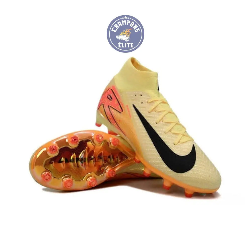 Air Zoom Mercurial Superfly 10 AG - Jaune/Rose/Noir – Image 2