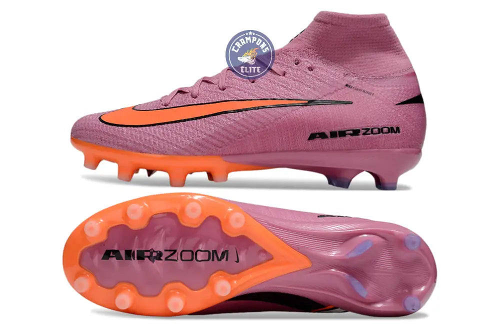 Air Zoom Mercurial Superfly 10 AG Scary Good - Magic Flamingo/Noir/Ora – Image 2