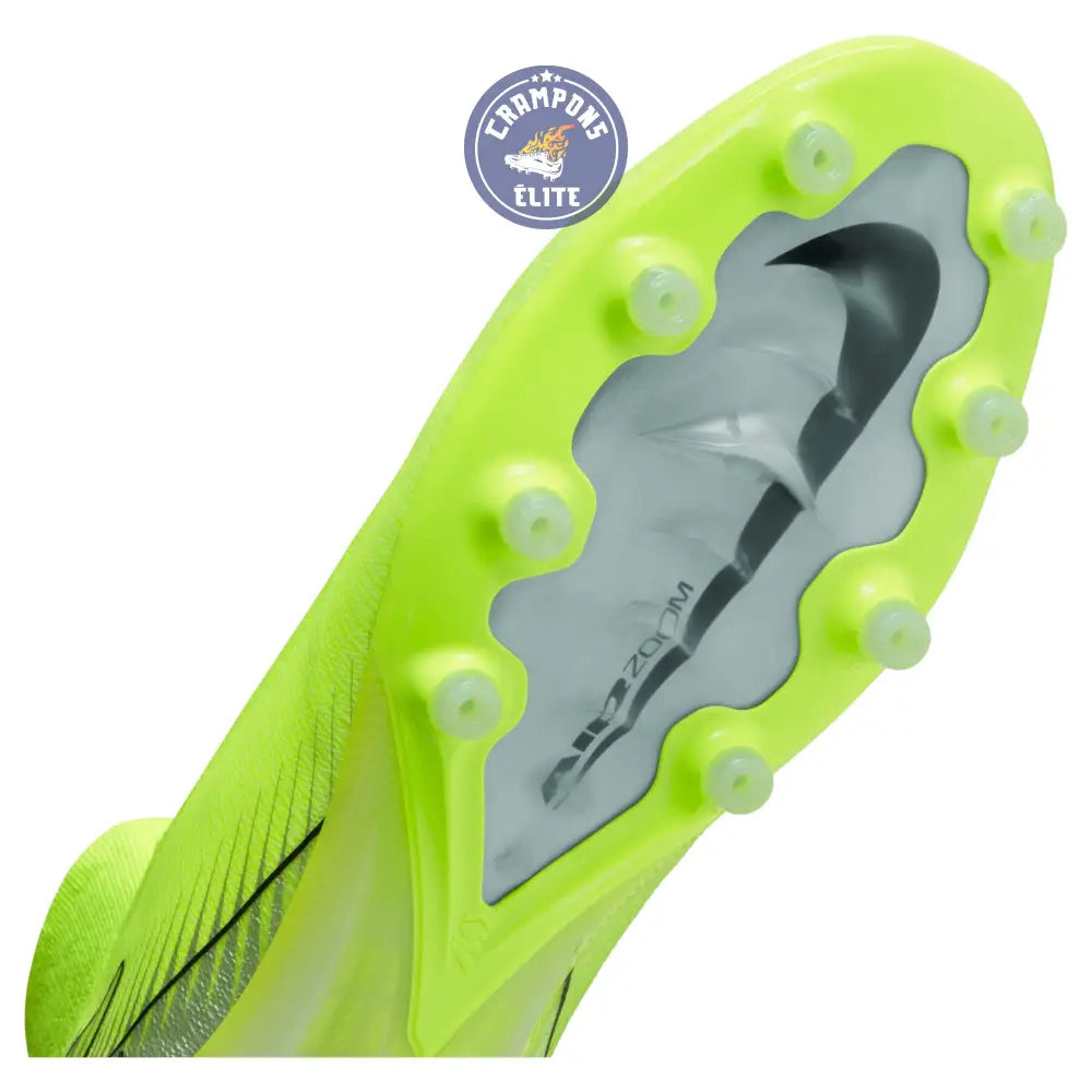 Air Zoom Mercurial Superfly 10 AG - Vert/Jaune/Argenté/Noir – Image 4