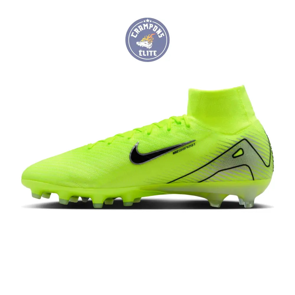 Air Zoom Mercurial Superfly 10 AG - Vert/Jaune/Argenté/Noir – Image 2