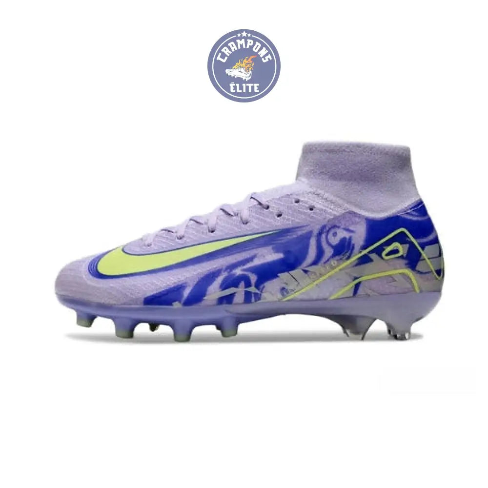 Air Zoom Mercurial Superfly 10 AG - Violet/Bleu/Vert – Image 3