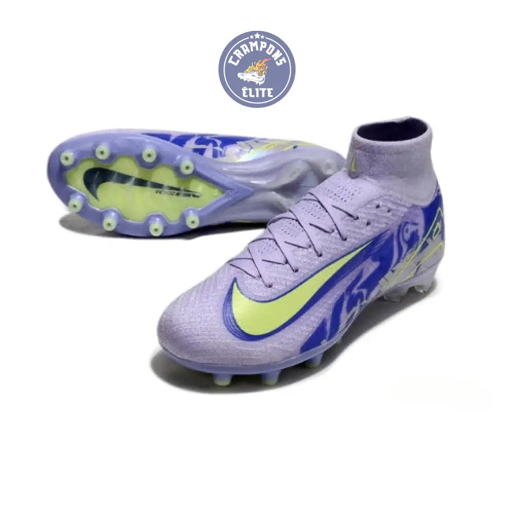 Air Zoom Mercurial Superfly 10 AG - Violet/Bleu/Vert – Image 2