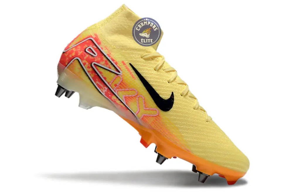 Air Zoom Mercurial Superfly 10 SG Mbappé Personal Edition - Orange/Ble – Image 3