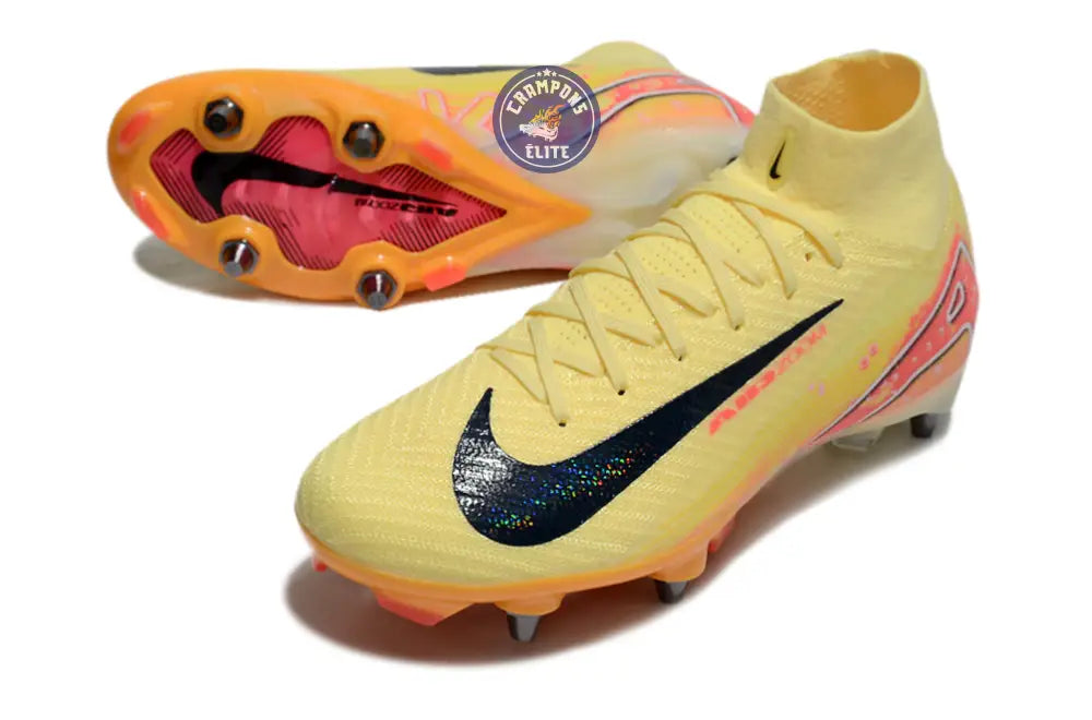 Air Zoom Mercurial Superfly 10 SG Mbappé Personal Edition - Orange/Ble – Image 2