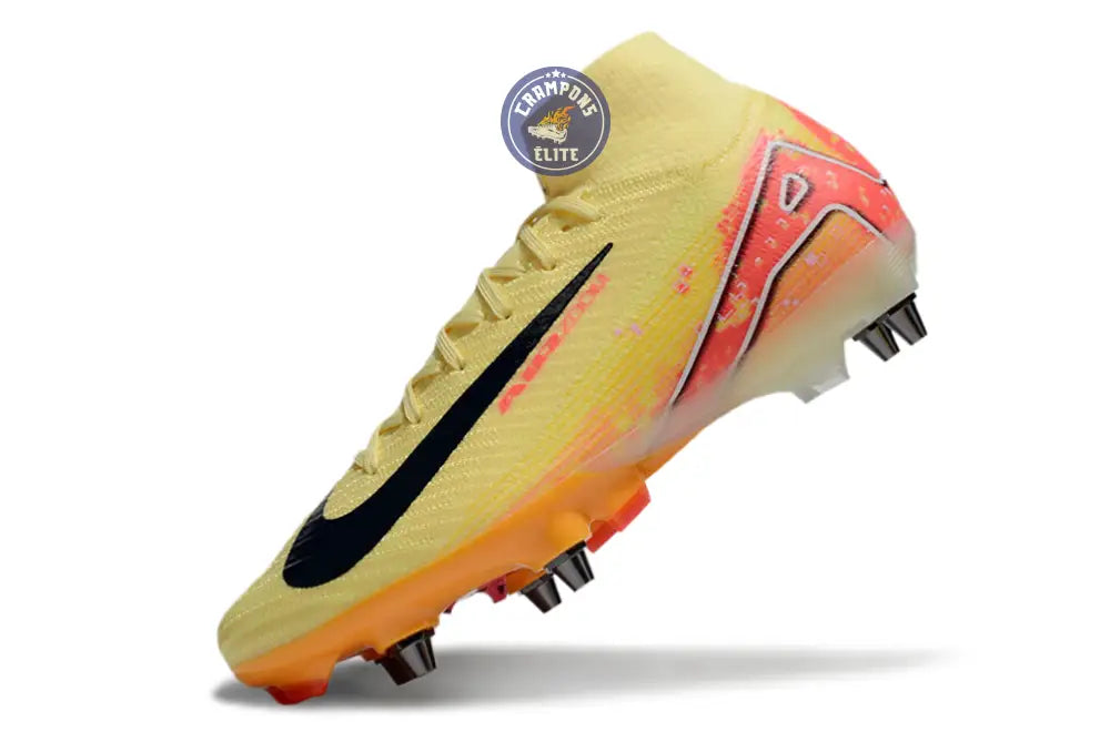 Air Zoom Mercurial Superfly 10 SG Mbappé Personal Edition - Orange/Ble – Image 4