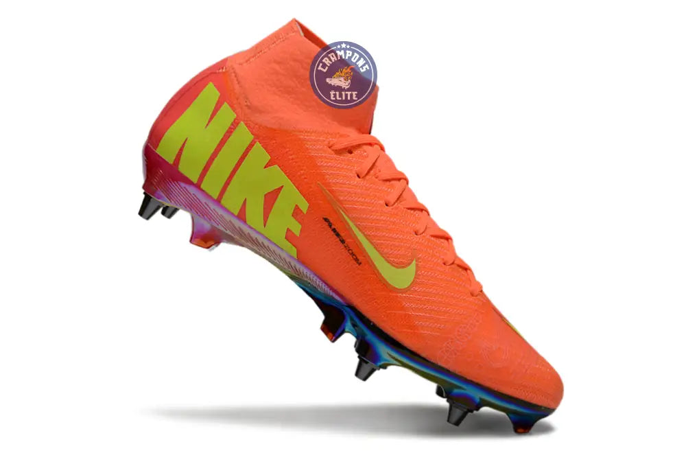 Air Zoom Mercurial Superfly 10 SG - Orange/Jaune/Rose – Image 3