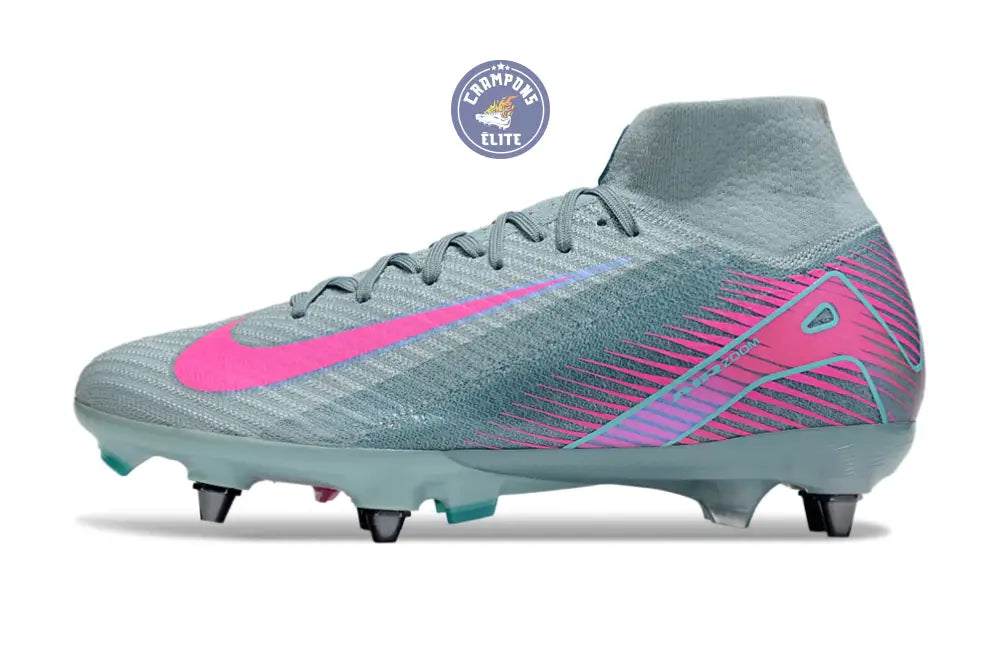 Air Zoom Mercurial Superfly 10 SG Prism - Ocean Cube/Rose – Image 5