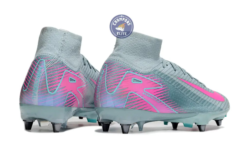 Air Zoom Mercurial Superfly 10 SG Prism - Ocean Cube/Rose – Image 6