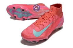 Alternative view of Air Zoom Mercurial Superfly 10 SG-PRO Mad Energy - Rouge/Vert