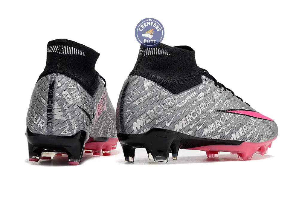 Air Zoom Mercurial Superfly 9 AG 25 - Argenté/Rose/Noir – Image 6