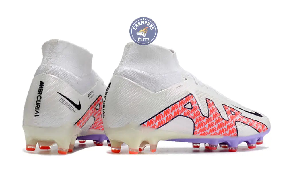 Air Zoom Mercurial Superfly 9 AG - Blanc/Rouge/Blanc ÉDITION LIMITÉE – Image 6