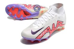 Alternative view of Air Zoom Mercurial Superfly 9 AG - Blanc/Rouge/Blanc ÉDITION LIMITÉE