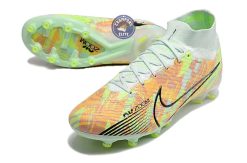Alternative view of Air Zoom Mercurial Superfly 9 AG Bonded - Vert/Bleu/Orange