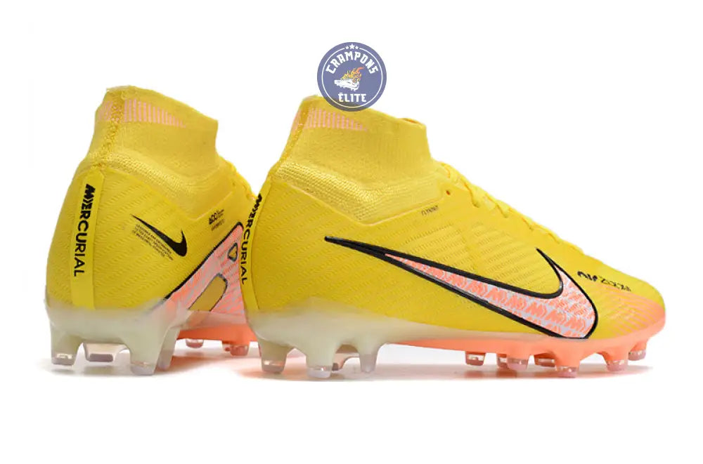 Air Zoom Mercurial Superfly 9 AG Lucent - Jaune/Crépuscule/Barely Grap – Image 6