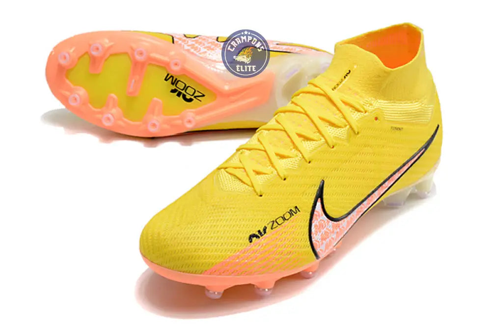 Air Zoom Mercurial Superfly 9 AG Lucent - Jaune/Crépuscule/Barely Grap – Image 2