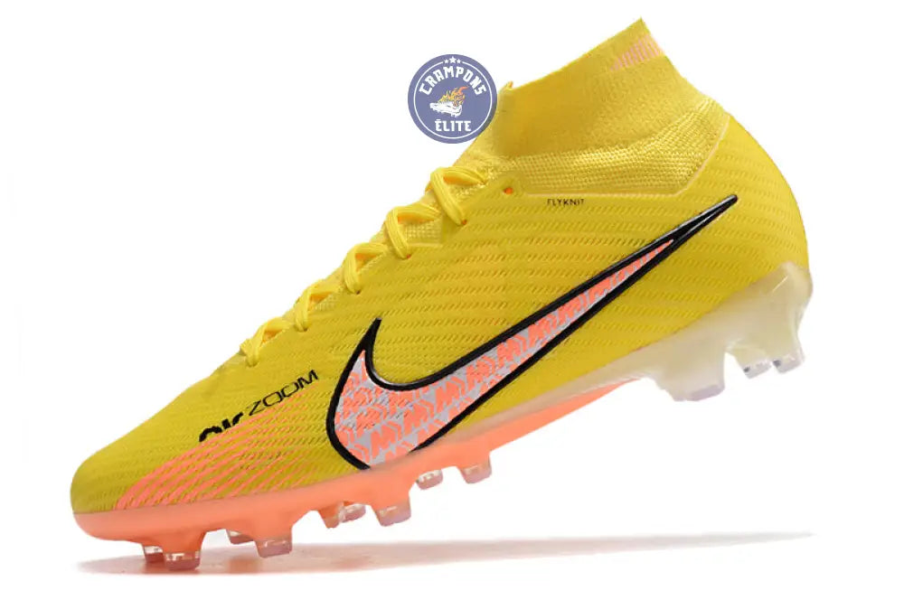 Air Zoom Mercurial Superfly 9 AG Lucent - Jaune/Crépuscule/Barely Grap – Image 4