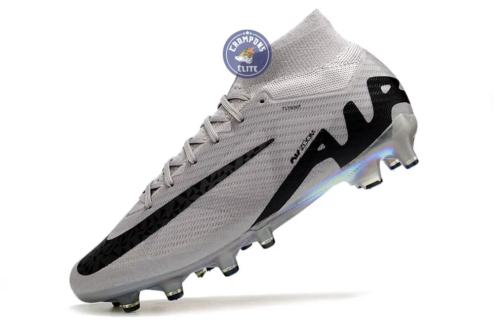Air Zoom Mercurial Superfly 9 AG Rising Gem - Gris/Noir – Image 4