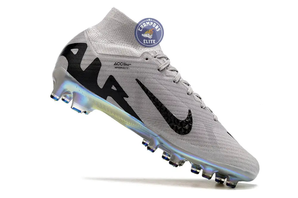 Air Zoom Mercurial Superfly 9 AG Rising Gem - Gris/Noir – Image 3