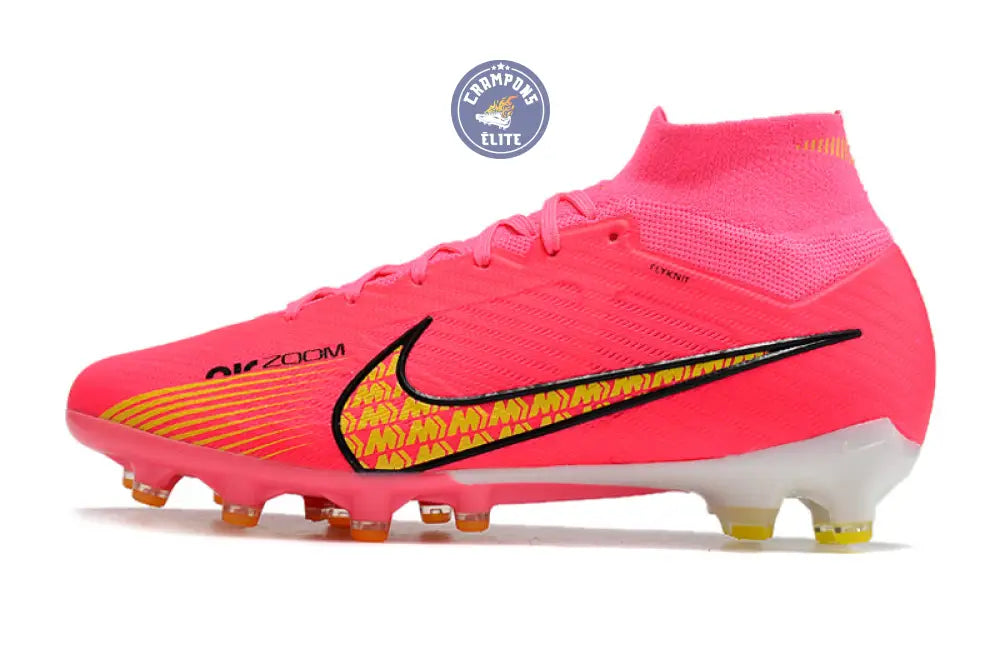 Air Zoom Mercurial Superfly 9 AG - Rose/Jaune/Blanc/Noir – Image 5
