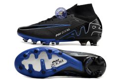 Air Zoom Mercurial Superfly 9 AG Shadow - Noir/Chrome/Bleu