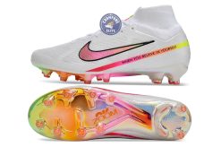 Air Zoom Mercurial Superfly 9 AG x Marcus Rashford - Blanc/Rose/Jaune/