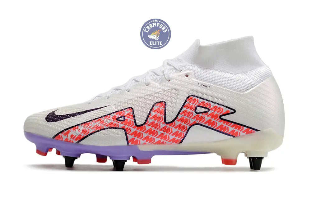 Air Zoom Mercurial Superfly 9 SG - Blanc/Rouge/Blanc ÉDITION LIMITÉE – Image 5