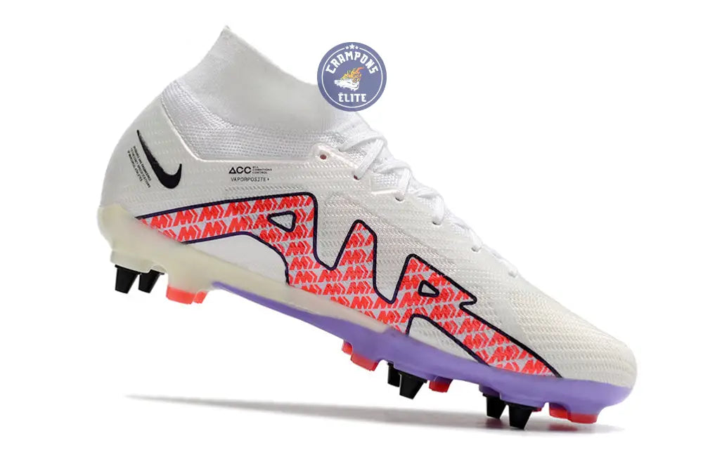 Air Zoom Mercurial Superfly 9 SG - Blanc/Rouge/Blanc ÉDITION LIMITÉE – Image 3