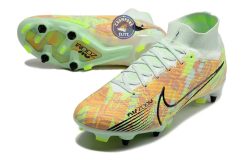 Alternative view of Air Zoom Mercurial Superfly 9 SG Bonded - Vert/Bleu/Orange