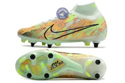 Air Zoom Mercurial Superfly 9 SG Bonded - Vert/Bleu/Orange