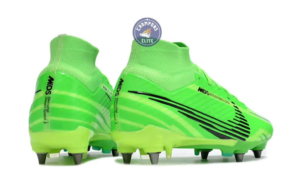 Air Zoom Mercurial Superfly 9 SG Dream Speed 8 - Vert/Noir/Vert – Image 6