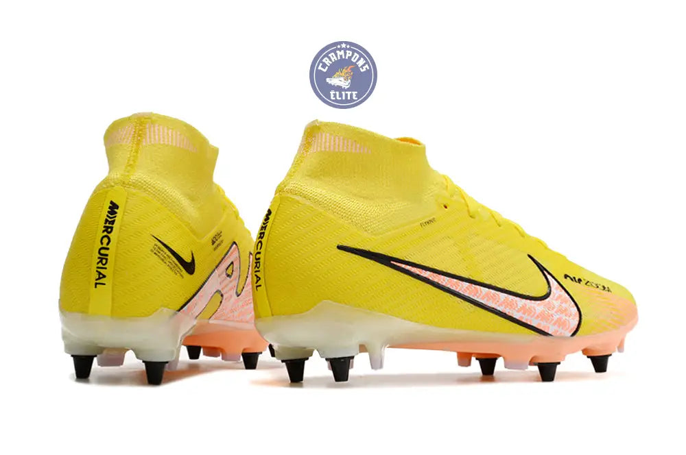 Air Zoom Mercurial Superfly 9 SG-PRO Lucent - Jaune/Crépuscule/Doll – Image 6