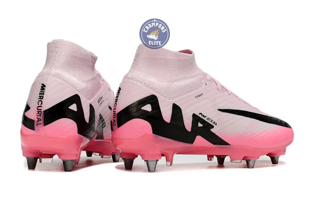 Air Zoom Mercurial Superfly 9 SG-PRO Mad Brilliance - Rose/Noir – Image 6