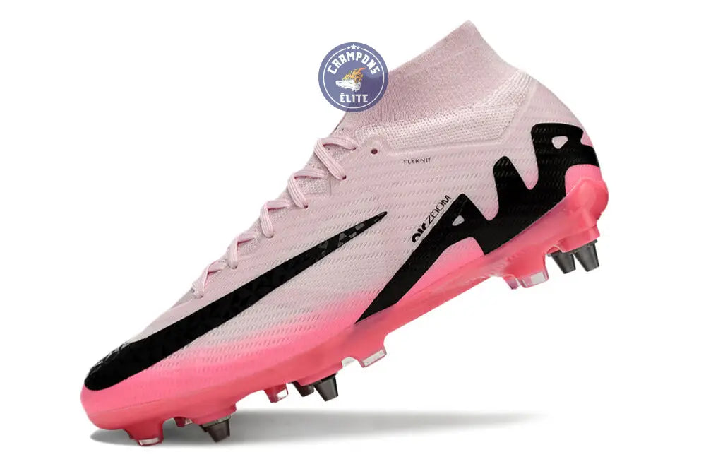 Air Zoom Mercurial Superfly 9 SG-PRO Mad Brilliance - Rose/Noir – Image 4