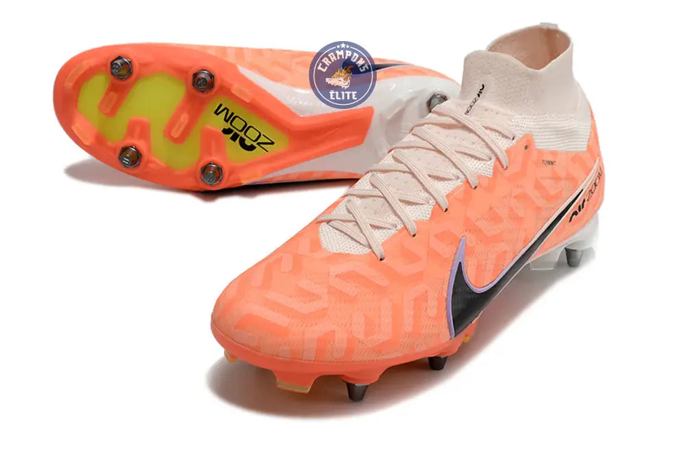 Air Zoom Mercurial Superfly 9 SG-PRO United - Orange/Noir – Image 2