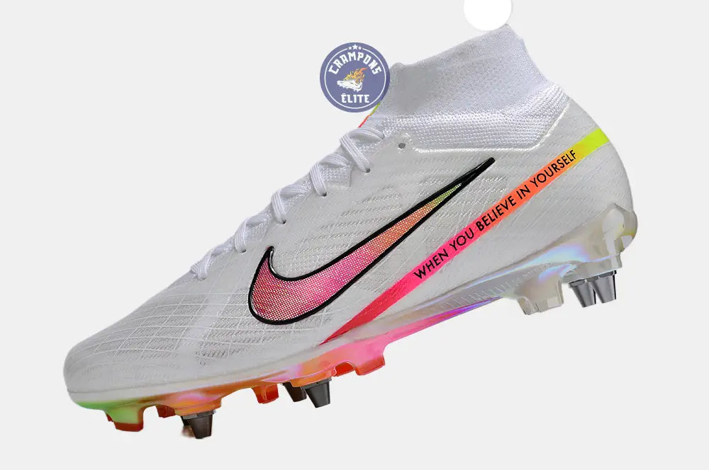 Air Zoom Mercurial Superfly 9 x Rashford SG Blanc/Noir – Image 4